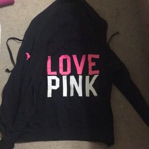 VS pink jacket
